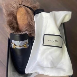 Gucci Fur slides